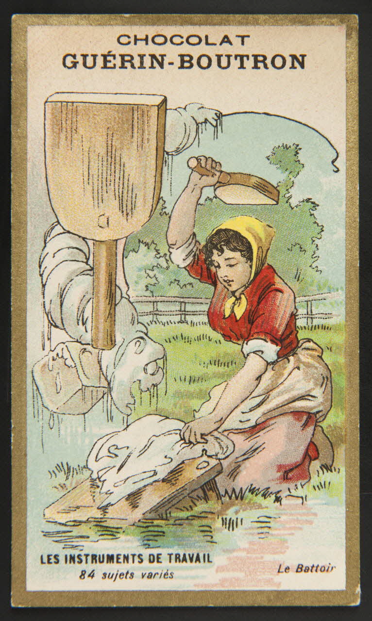 Testu & Massin carte réclame chromo Paris 1886-1903 1995.1.837.5 Photo