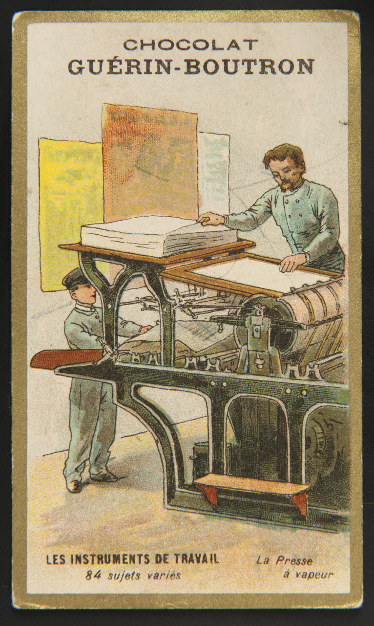 Testu & Massin carte réclame chromo Paris 1886-1903 1995.1.837.57 Photo