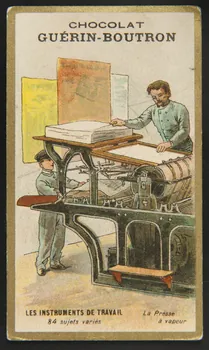 Testu & Massin carte réclame chromo Paris 1886-1903 1995.1.837.57  Photo