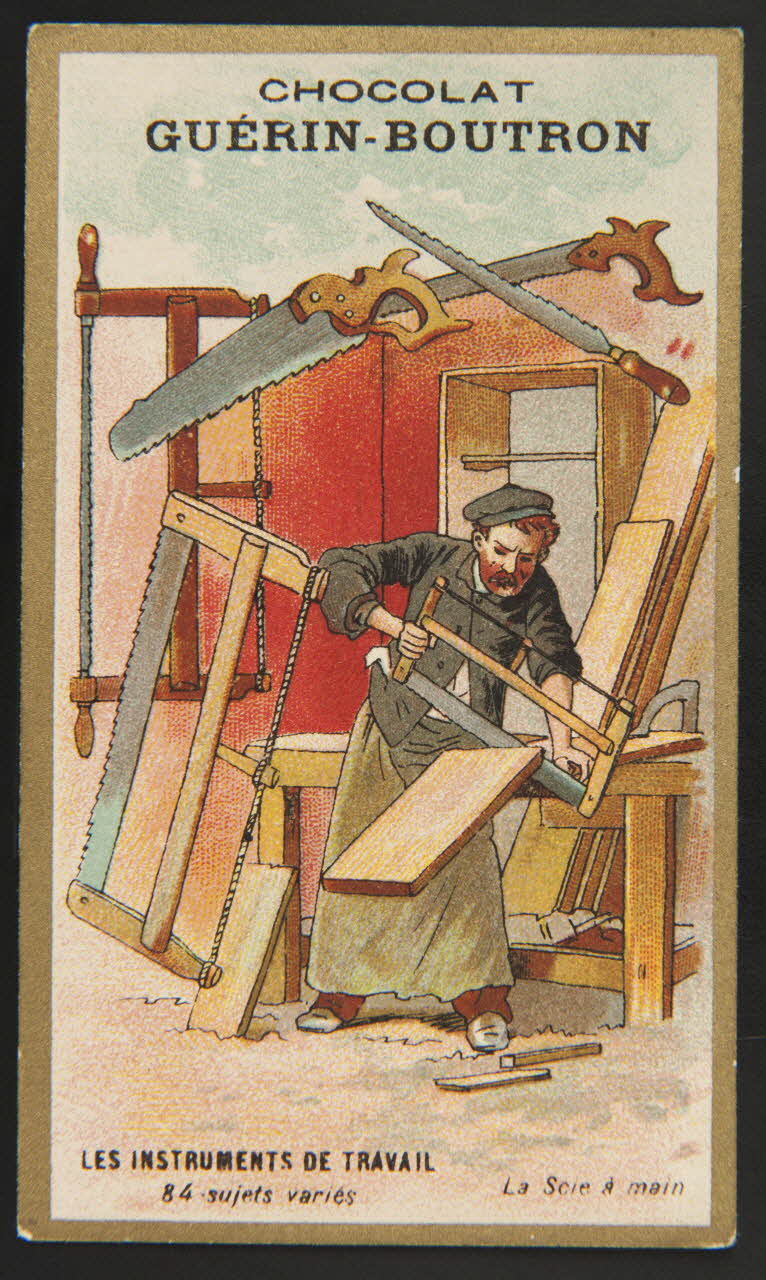 Testu & Massin carte réclame chromo Paris 1886-1903 1995.1.837.62 Photo