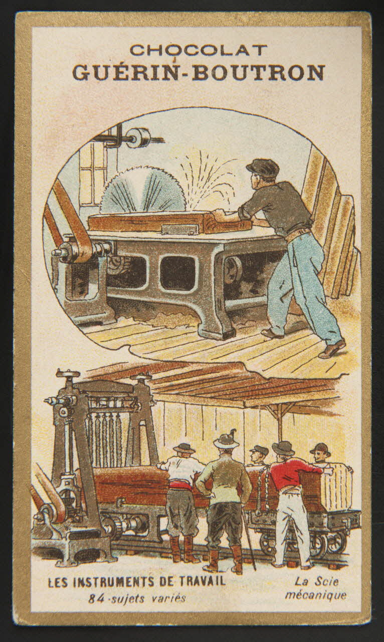 Testu & Massin carte réclame chromo Paris 1886-1903 1995.1.837.64 Photo