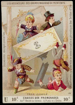 Testu & Massin carte réclame chromo Paris 1876-1878 1995.1.839.5 Photo