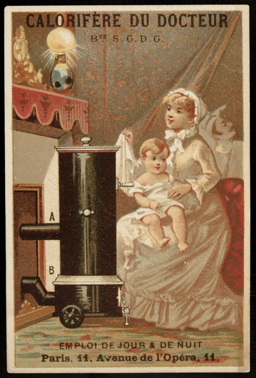 Testu & Massin carte réclame chromo Paris 1876-1878 1995.1.840.1 Photo