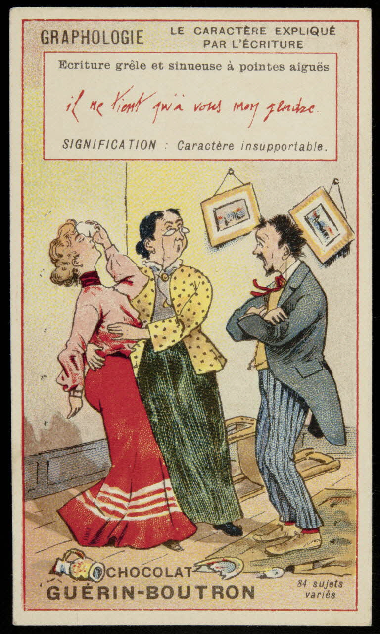 Testu & Massin carte réclame chromo Paris 1886-1903 1995.1.844.12 Photo