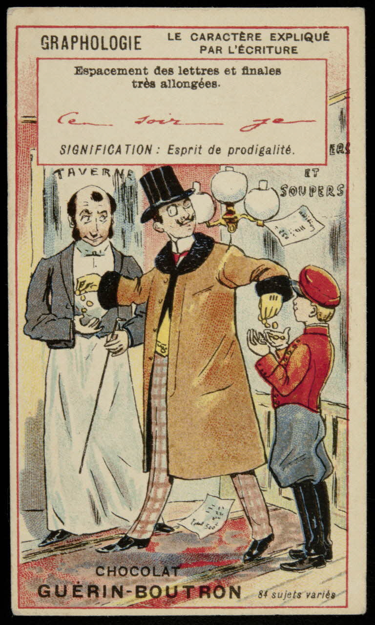 Testu & Massin carte réclame chromo Paris 1886-1903 1995.1.844.22 Photo