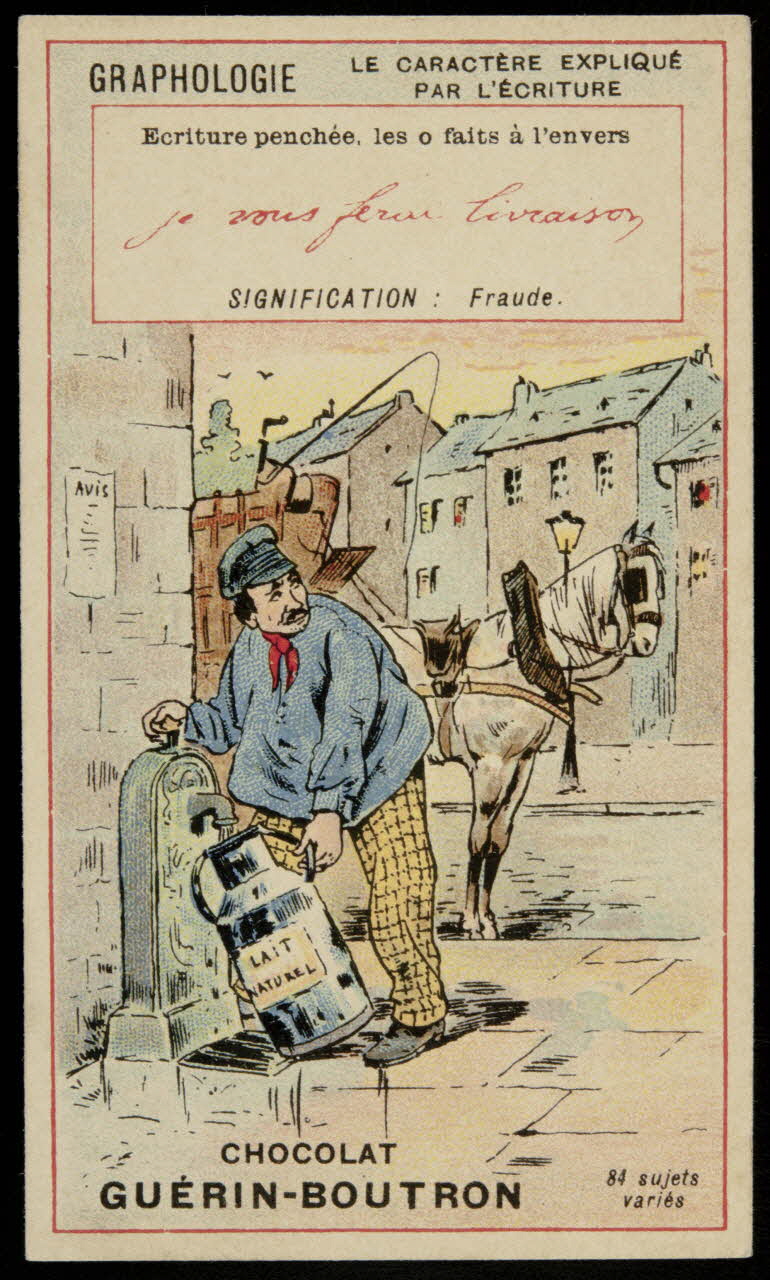 Testu & Massin carte réclame chromo Paris 1886-1903 1995.1.844.26 Photo