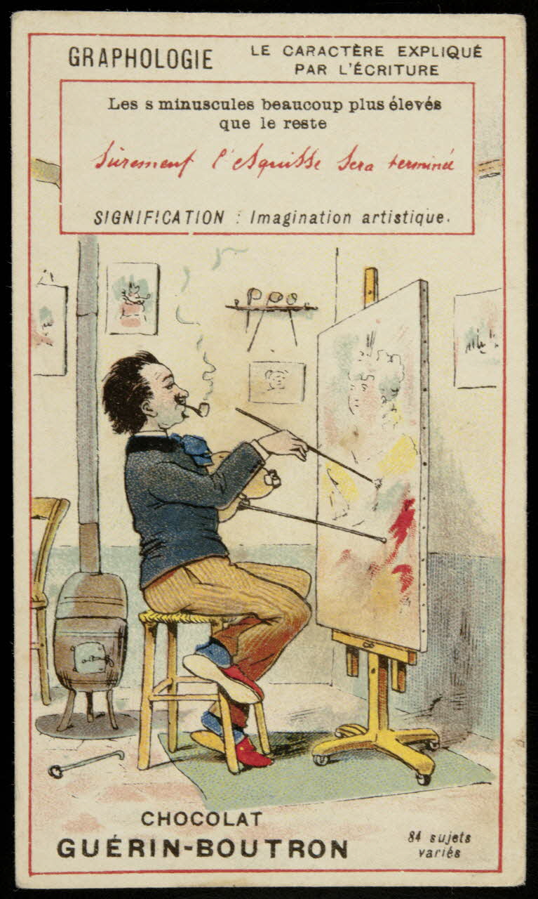 Testu & Massin carte réclame chromo Paris 1886-1903 1995.1.844.33 Photo