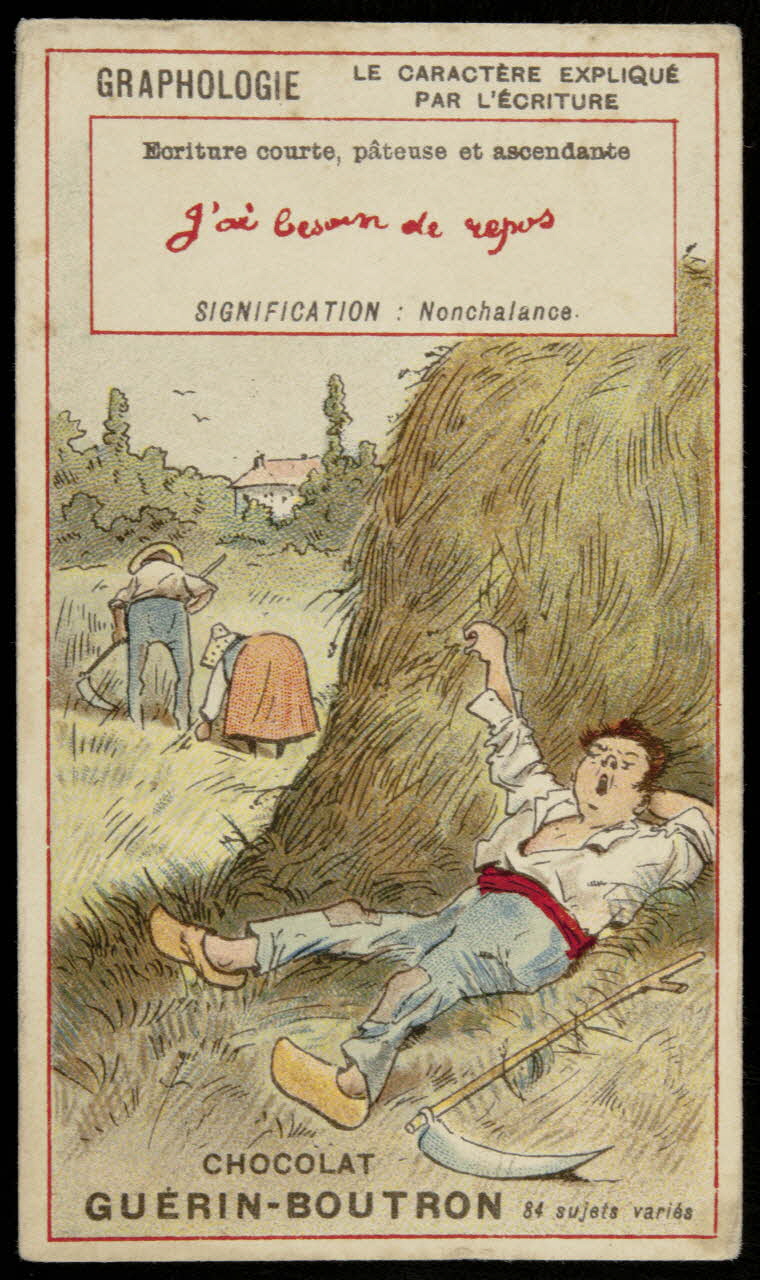 Testu & Massin carte réclame chromo Paris 1886-1903 1995.1.844.40 Photo