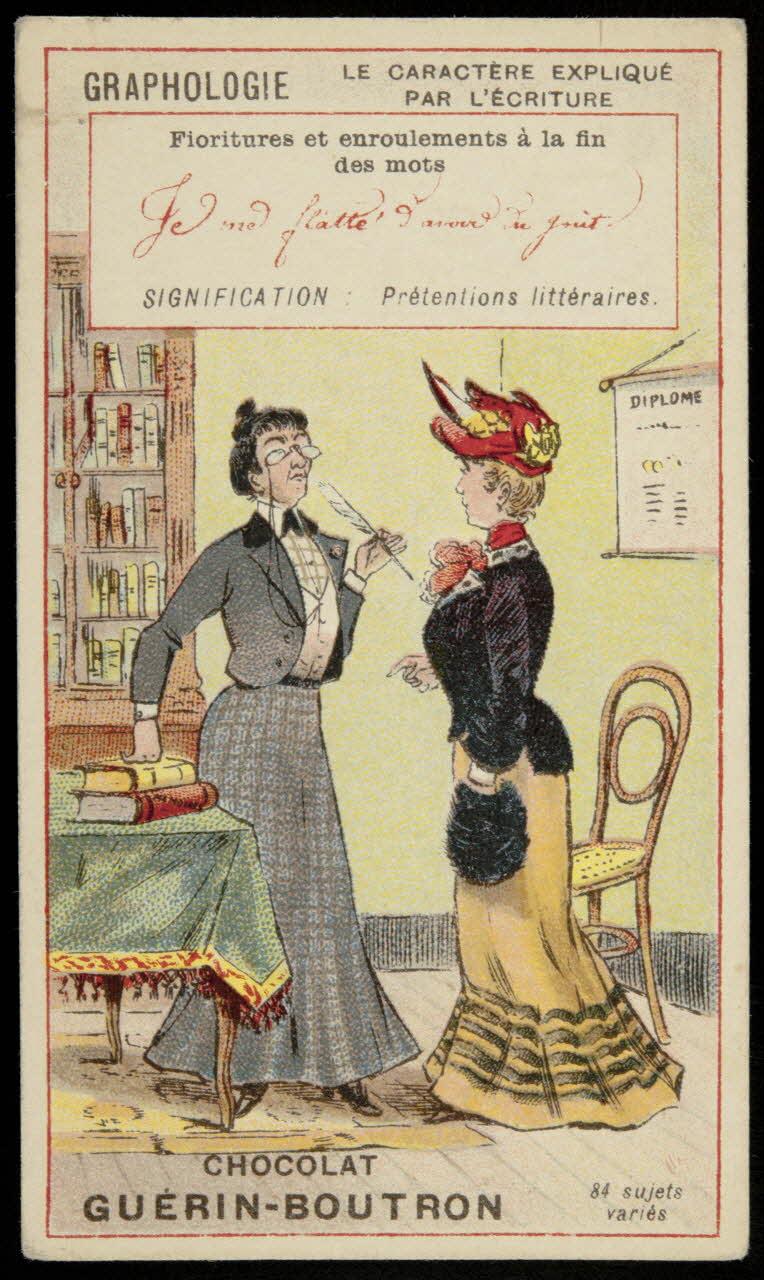 Testu & Massin carte réclame chromo Paris 1886-1903 1995.1.844.42 Photo