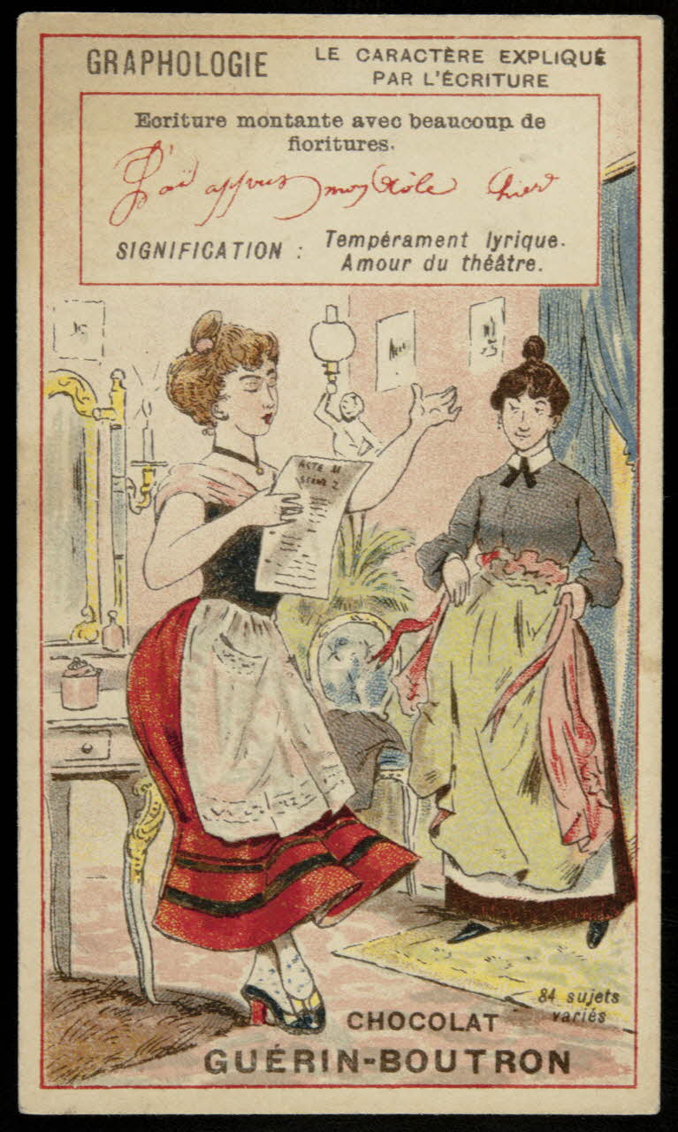 Testu & Massin carte réclame chromo Paris 1886-1903 1995.1.844.47 Photo