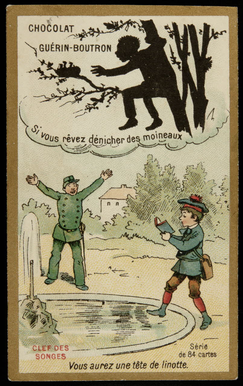 Testu & Massin carte réclame chromo Paris 1886-1903 1995.1.845.11 Photo