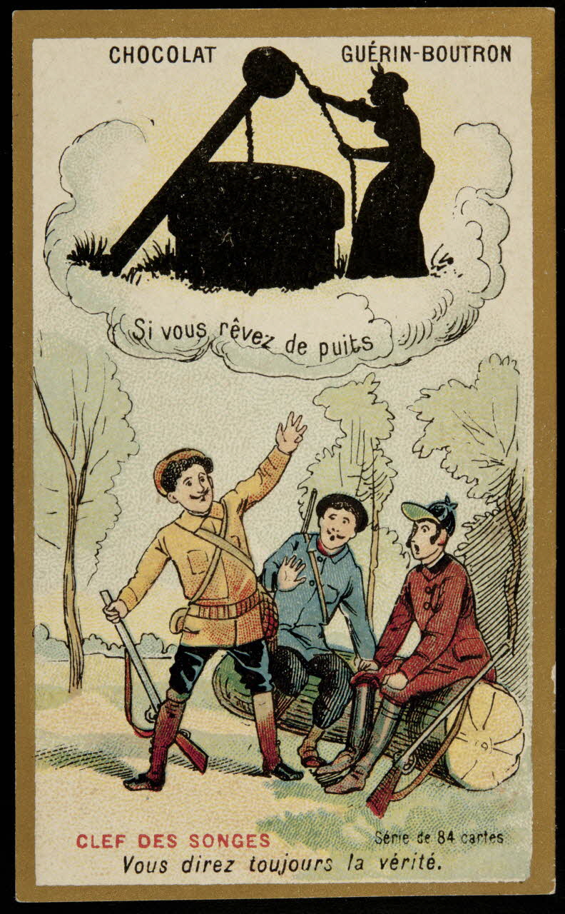 Testu & Massin carte réclame chromo Paris 1886-1903 1995.1.845.14 Photo