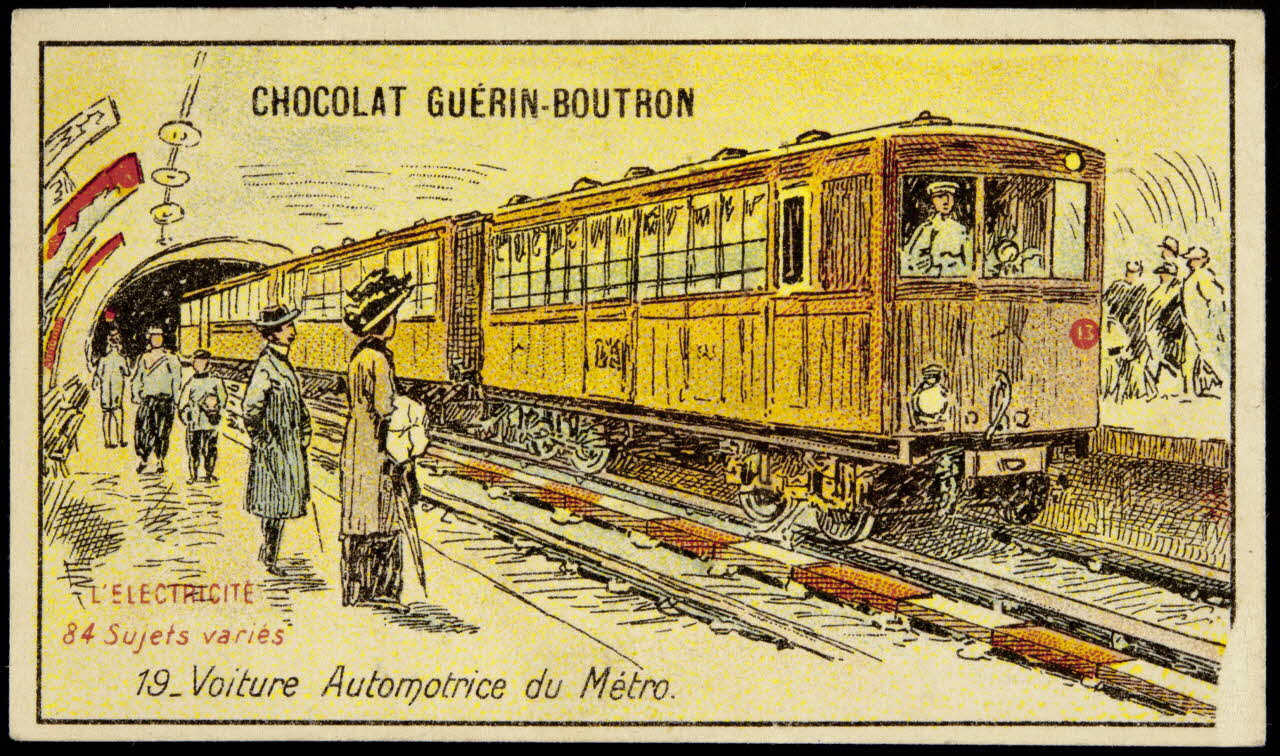 Testu & Massin carte réclame chromo Paris 1886-1903 1995.1.849.12 Photo