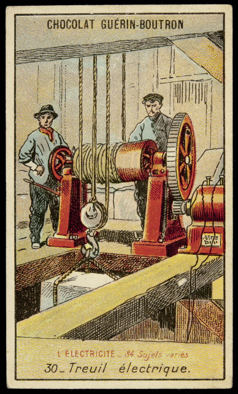 Testu & Massin carte réclame chromo Paris 1886-1903 1995.1.849.21 Photo