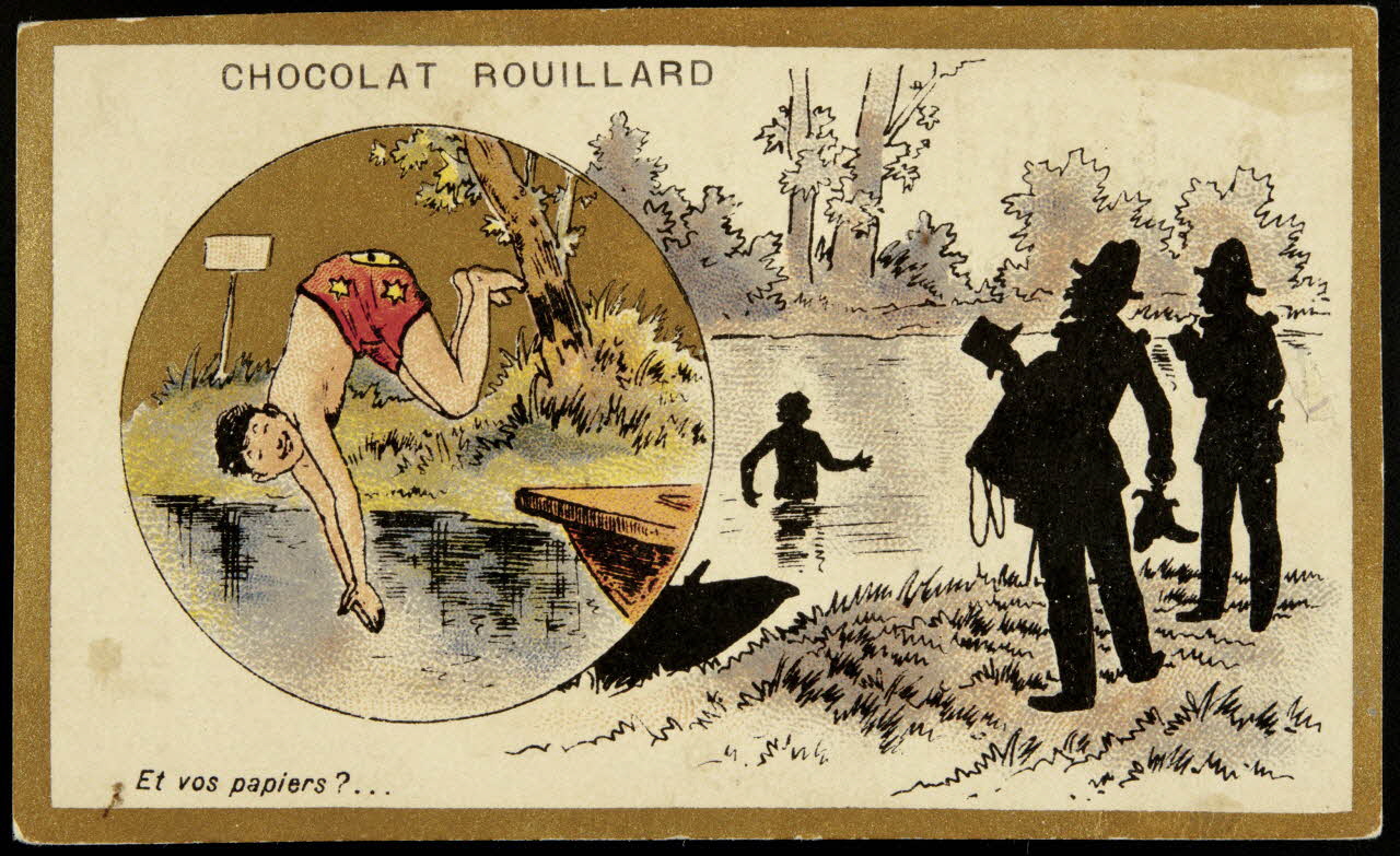 Testu & Massin carte réclame chromo Paris 1886-1903 1995.1.853.10 Photo