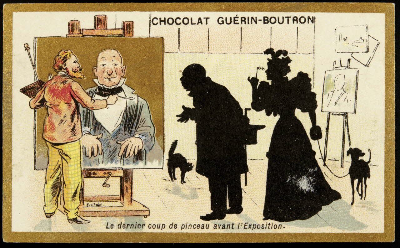 Testu & Massin carte réclame chromo Paris 1886-1903 1995.1.853.23 Photo