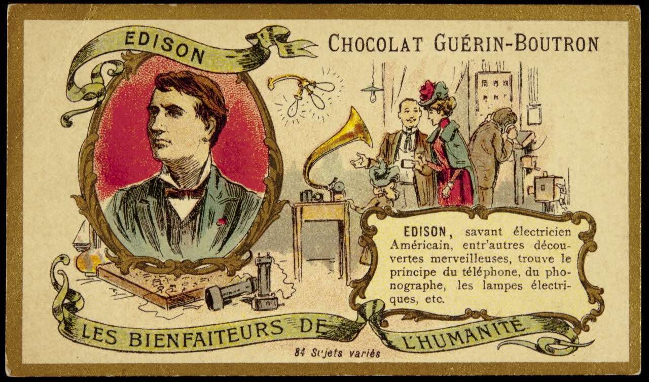 Testu & Massin carte réclame chromo Paris 1900-1903 1995.1.855.26 Photo