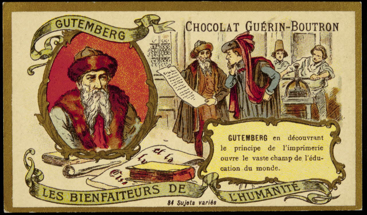 Testu & Massin carte réclame chromo Paris 1900-1903 1995.1.855.33 Photo