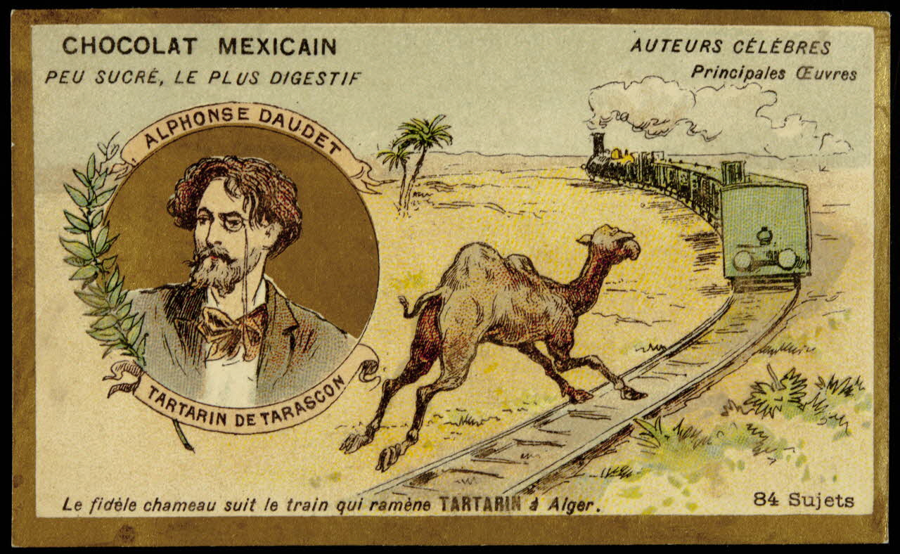 Testu & Massin carte réclame chromo Paris 1886-1903 1995.1.856.12 Photo