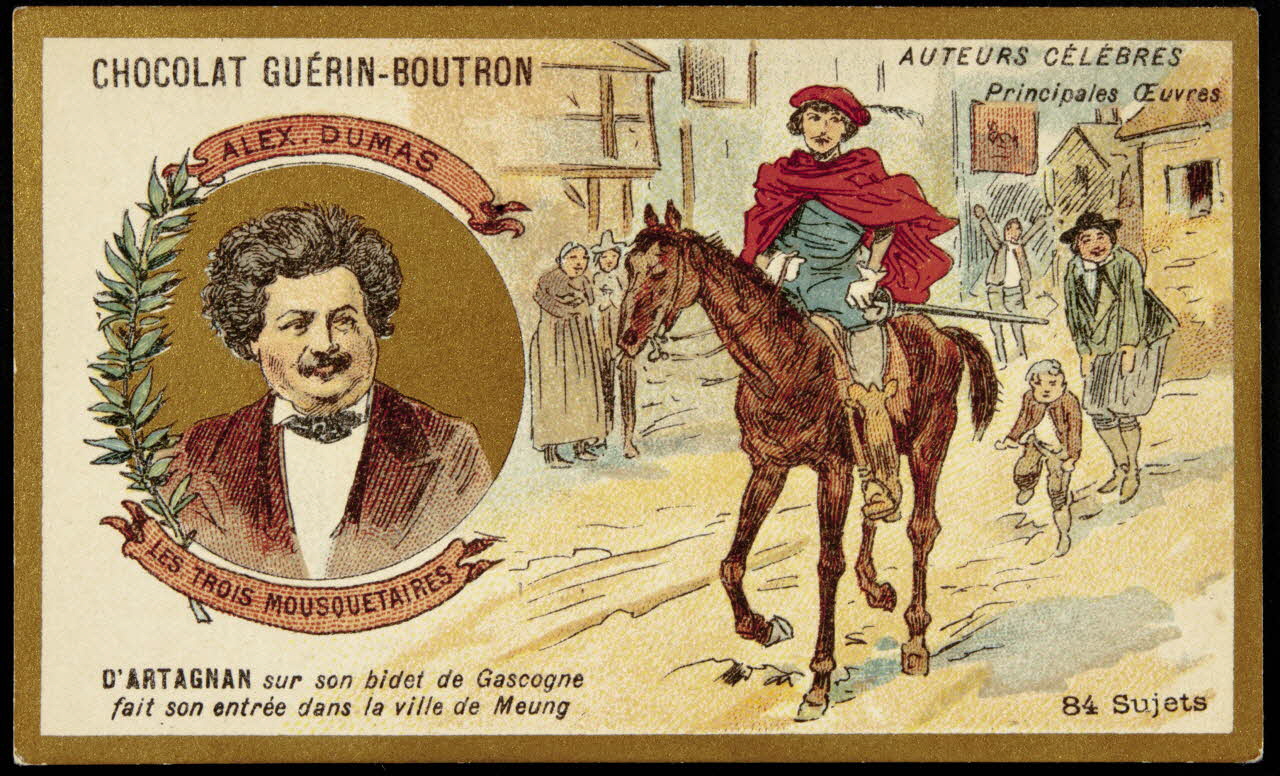 Testu & Massin carte réclame chromo Paris 1886-1903 1995.1.856.15 Photo