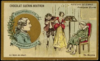 Testu & Massin carte réclame chromo Paris 1886-1903 1995.1.856.2 Photo