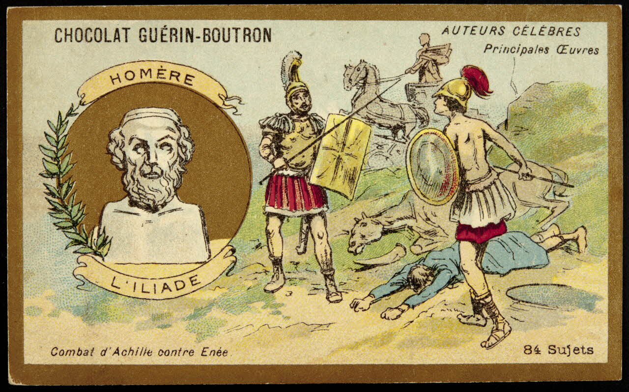 Testu & Massin carte réclame chromo Paris 1886-1903 1995.1.856.20 Photo