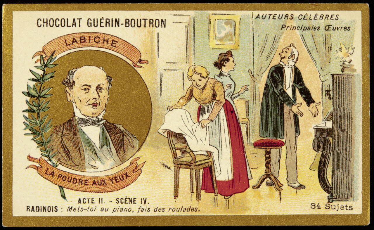 Testu & Massin carte réclame chromo Paris 1886-1903 1995.1.856.26 Photo