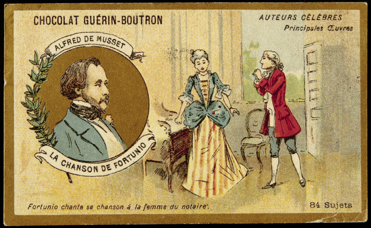 Testu & Massin carte réclame chromo Paris 1886-1903 1995.1.856.32 Photo