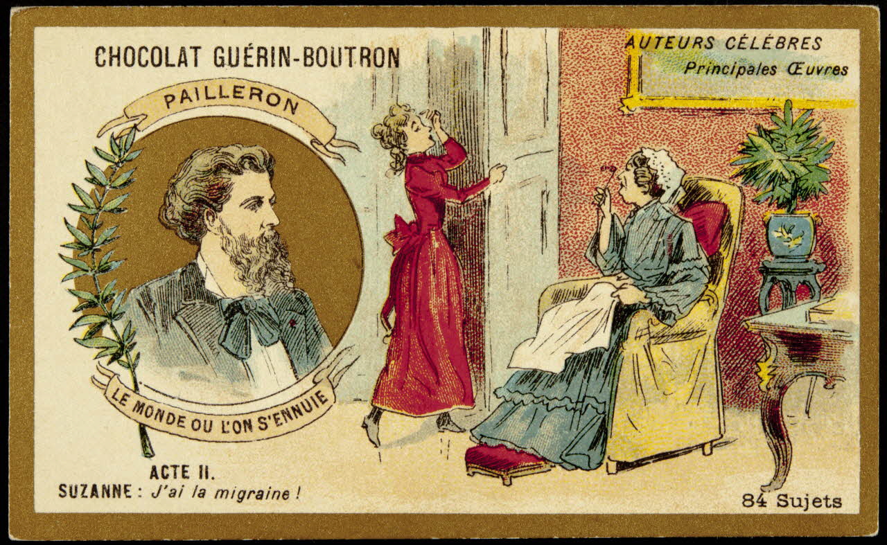 Testu & Massin carte réclame chromo Paris 1886-1903 1995.1.856.34 Photo