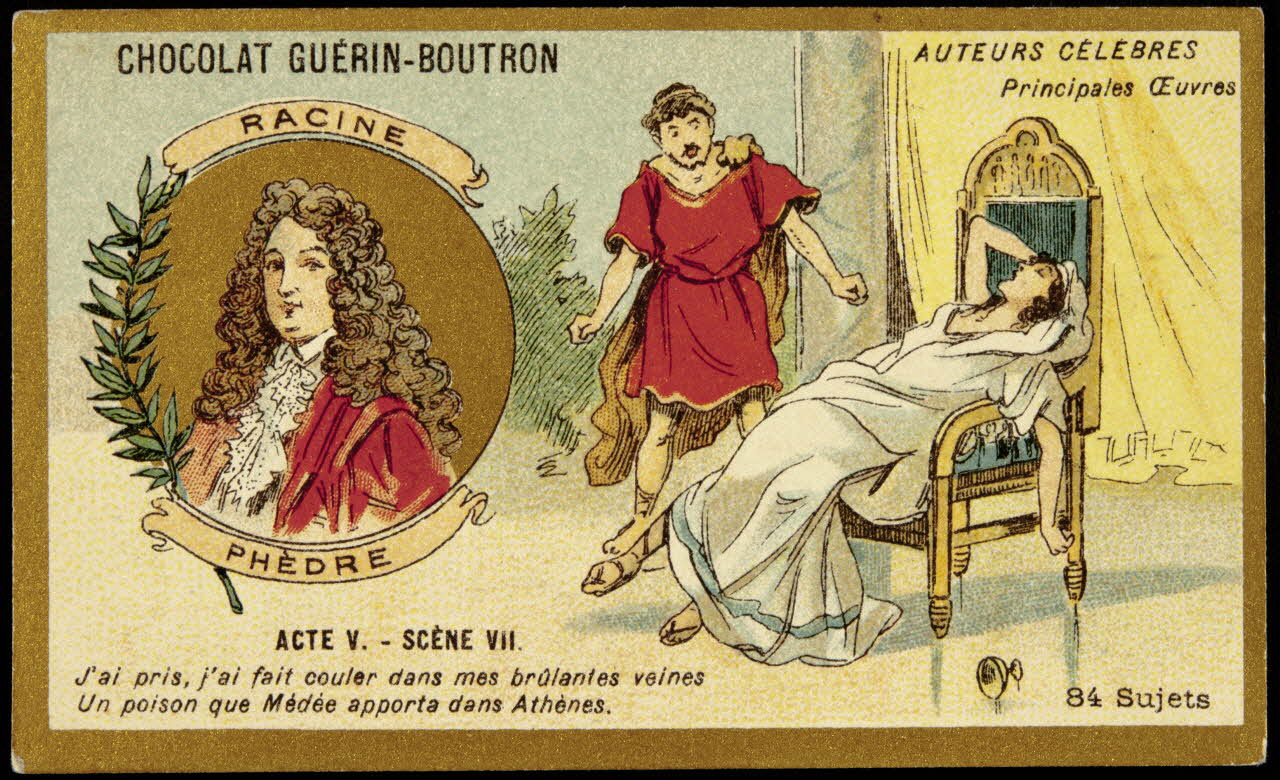 Testu & Massin carte réclame chromo Paris 1886-1903 1995.1.856.39 Photo Mucem