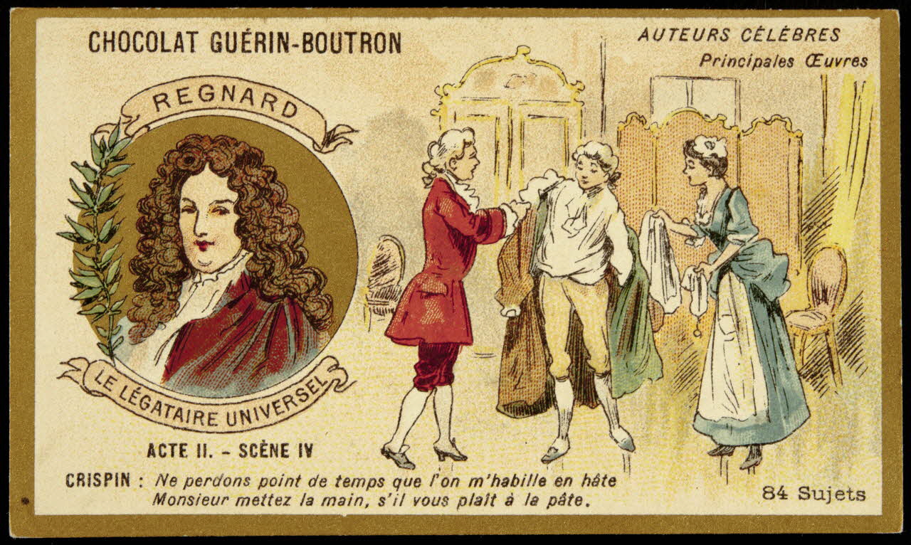 Testu & Massin carte réclame chromo Paris 1886-1903 1995.1.856.42 Photo