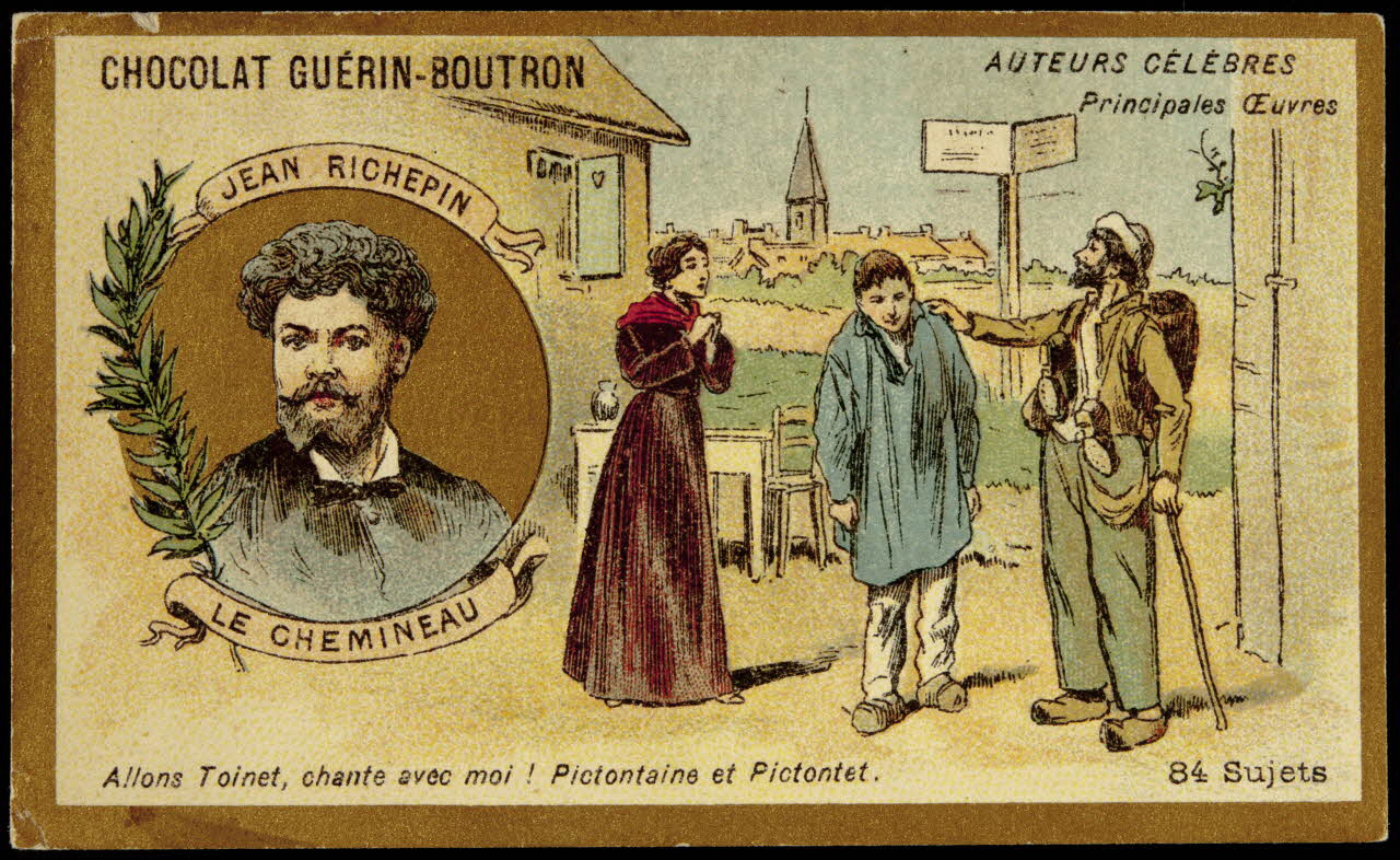 Testu & Massin carte réclame chromo Paris 1886-1903 1995.1.856.43 Photo