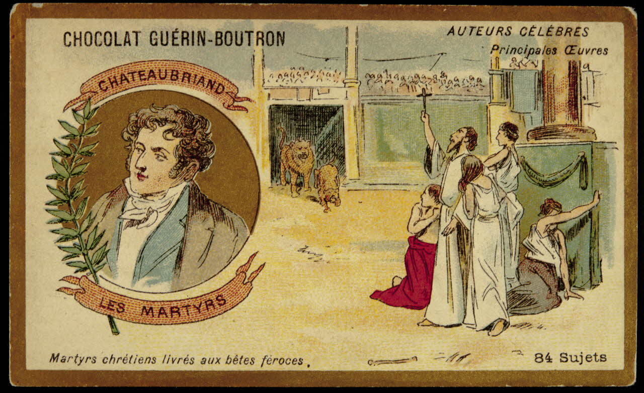 Testu & Massin carte réclame chromo Paris 1886-1903 1995.1.856.8 Photo
