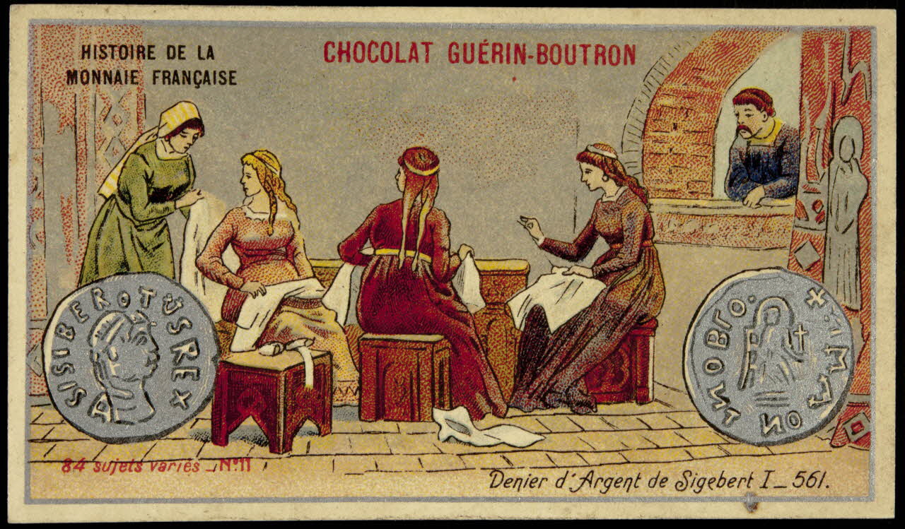 Testu & Massin carte réclame chromo Paris 1900-1903 1995.1.857.11 Photo