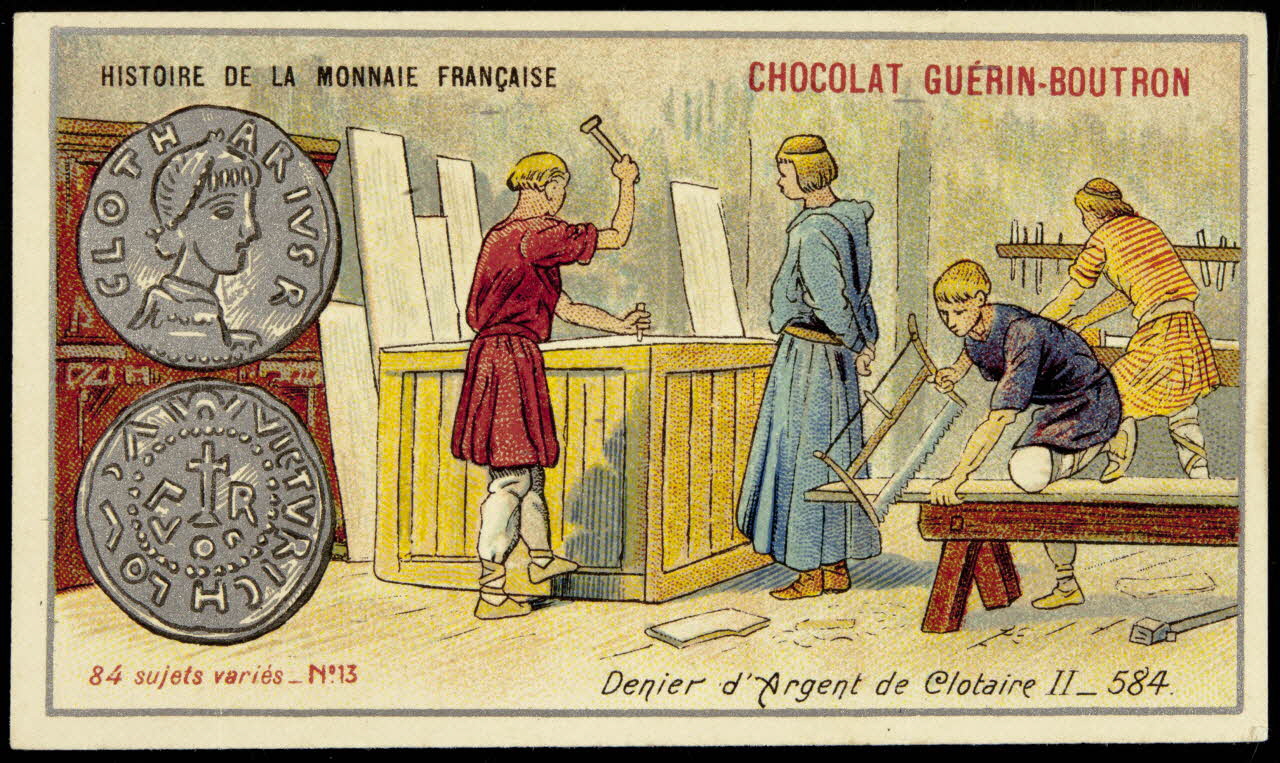 Testu & Massin carte réclame chromo Paris 1900-1903 1995.1.857.13 Photo