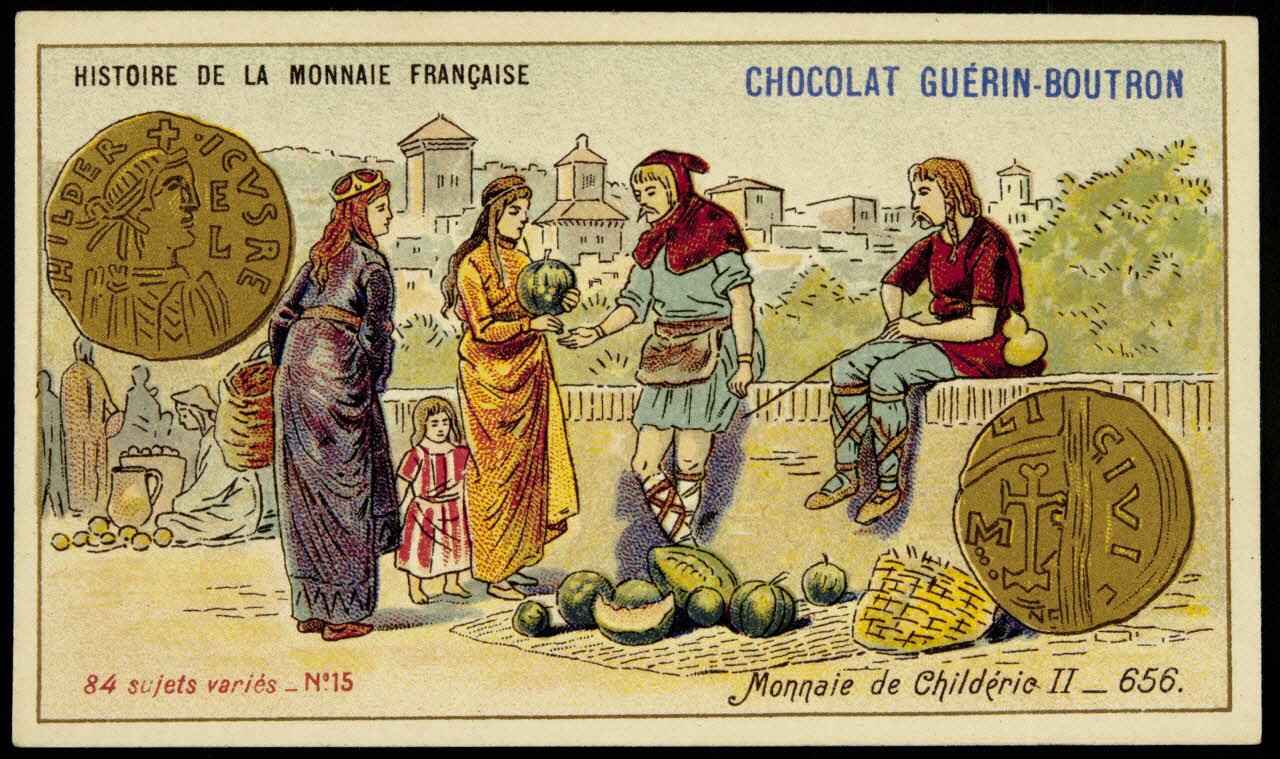 Testu & Massin carte réclame chromo Paris 1900-1903 1995.1.857.15 Photo