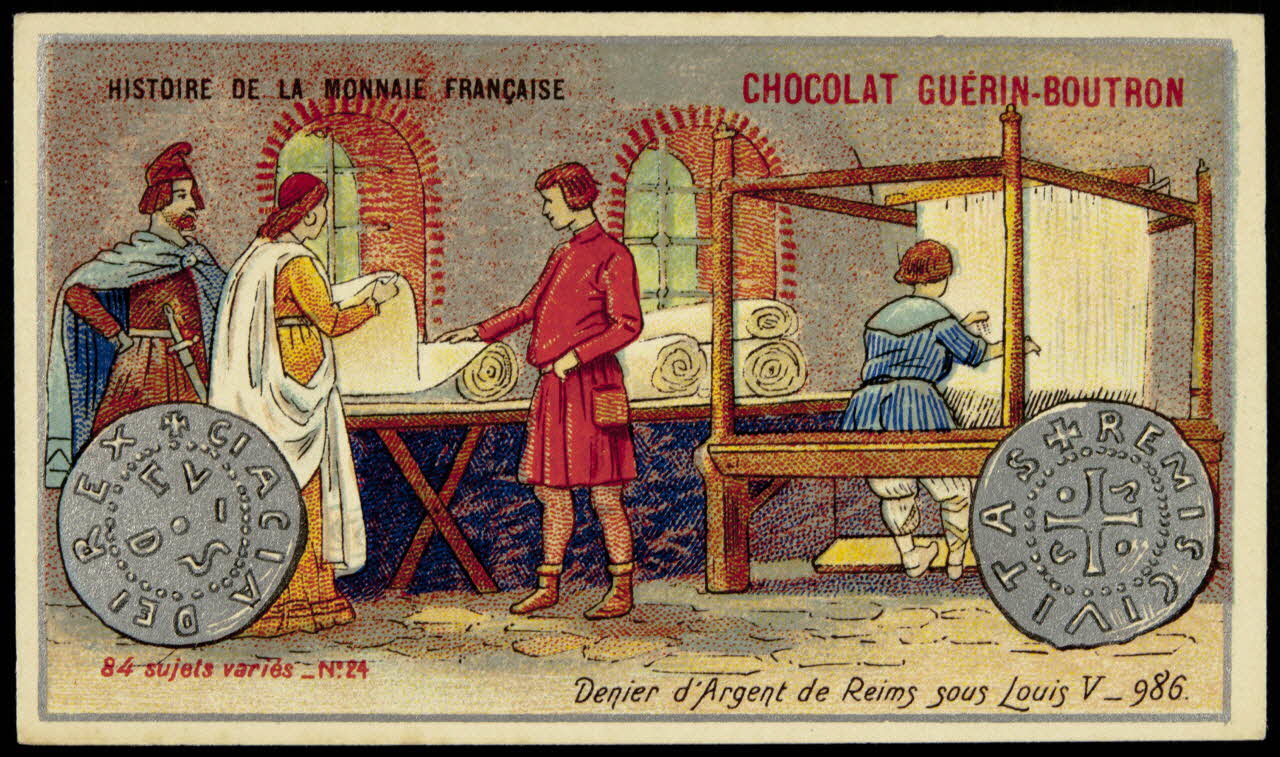 Testu & Massin carte réclame chromo Paris 1900-1903 1995.1.857.24 Photo