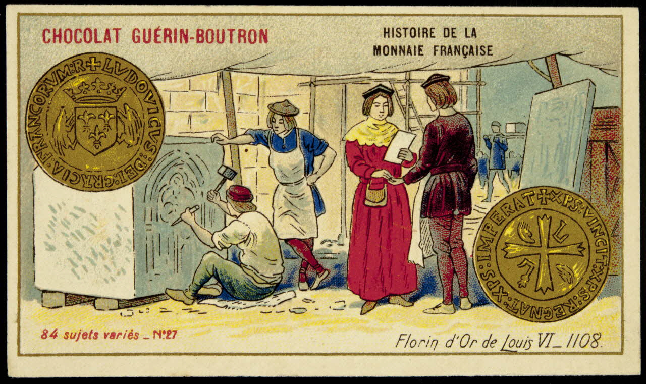 Testu & Massin carte réclame chromo Paris 1900-1903 1995.1.857.27 Photo