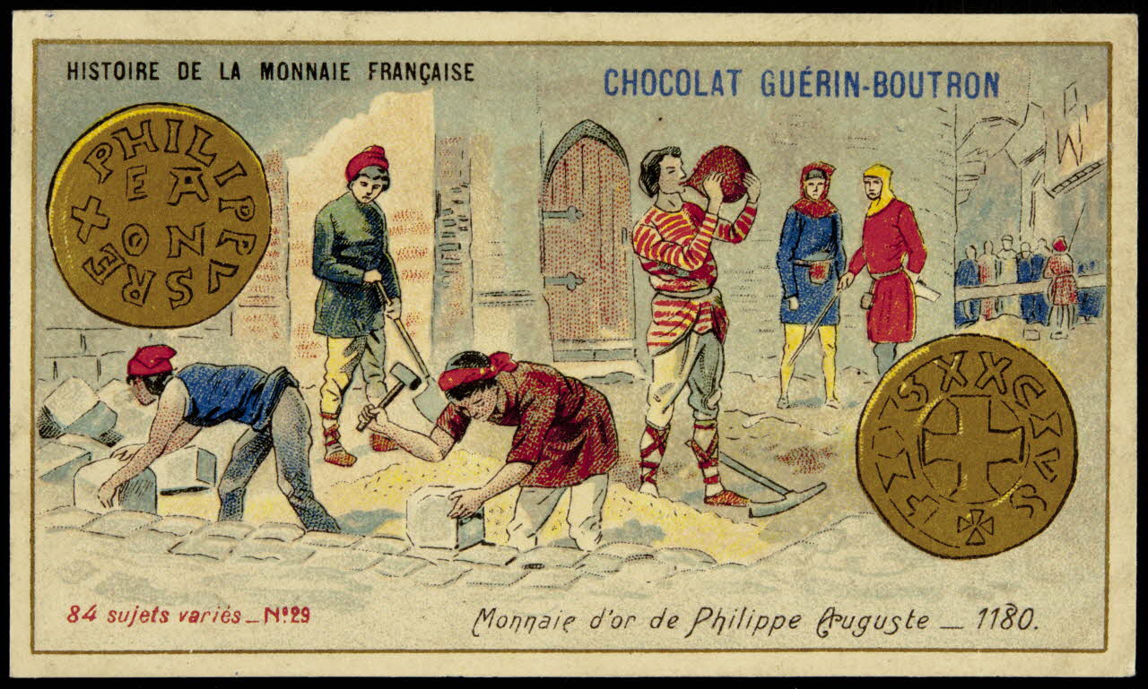 Testu & Massin carte réclame chromo Paris 1900-1903 1995.1.857.29 Photo