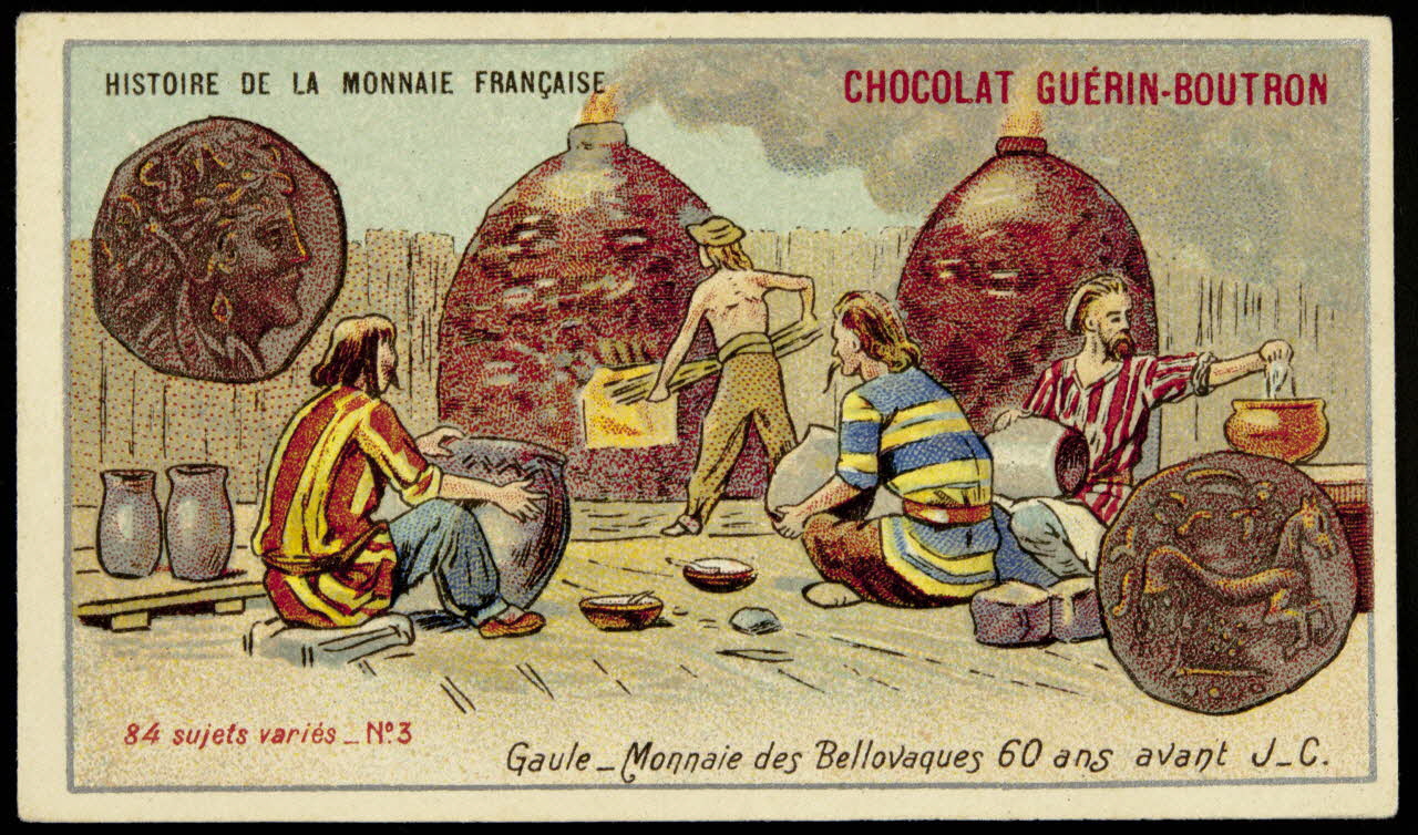 Testu & Massin carte réclame chromo Paris 1900-1903 1995.1.857.3 Photo