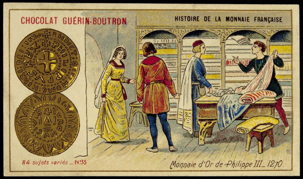 Testu & Massin carte réclame chromo Paris 1900-1903 1995.1.857.34 Photo