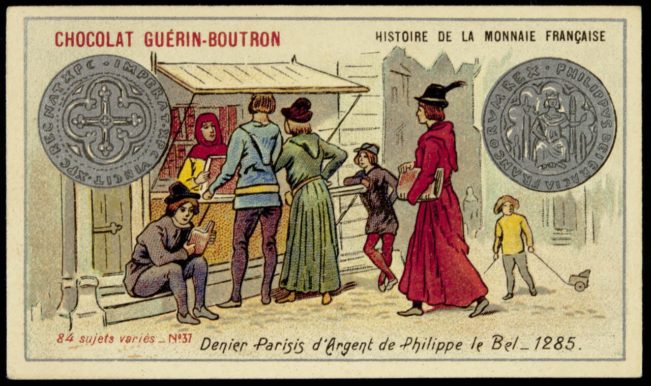 Testu & Massin carte réclame chromo Paris 1900-1903 1995.1.857.36 Photo