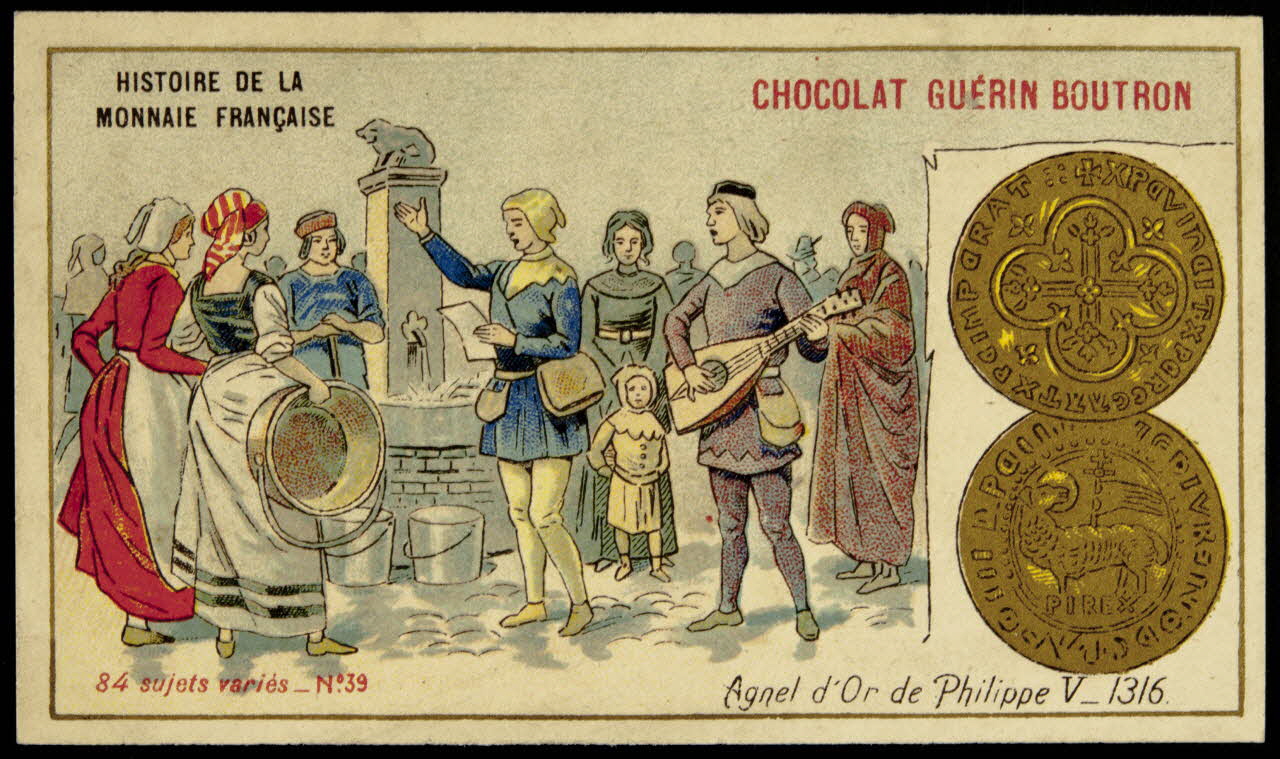 Testu & Massin carte réclame chromo Paris 1900-1903 1995.1.857.38 Photo