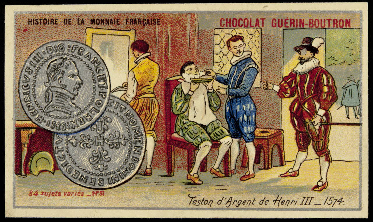 Testu & Massin carte réclame chromo Paris 1900-1903 1995.1.857.49 Photo