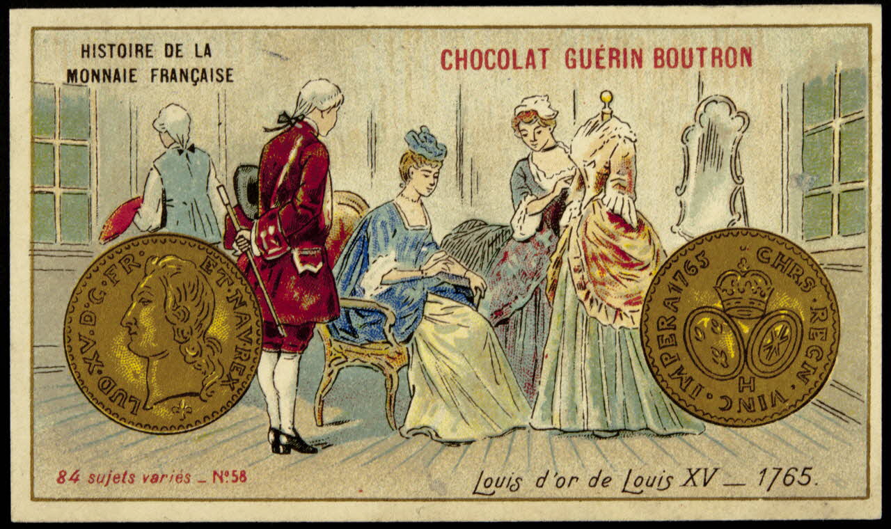 Testu & Massin carte réclame chromo Paris 1900-1903 1995.1.857.56 Photo