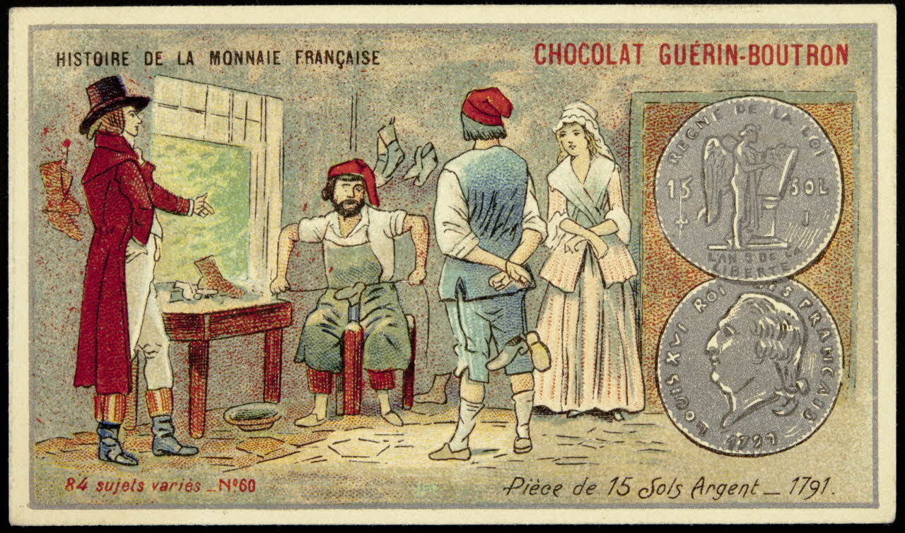 Testu & Massin carte réclame chromo Paris 1900-1903 1995.1.857.58 Photo