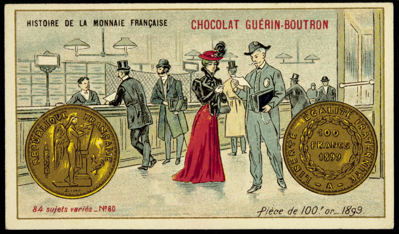 Testu & Massin carte réclame chromo Paris 1900-1903 1995.1.857.78 Photo