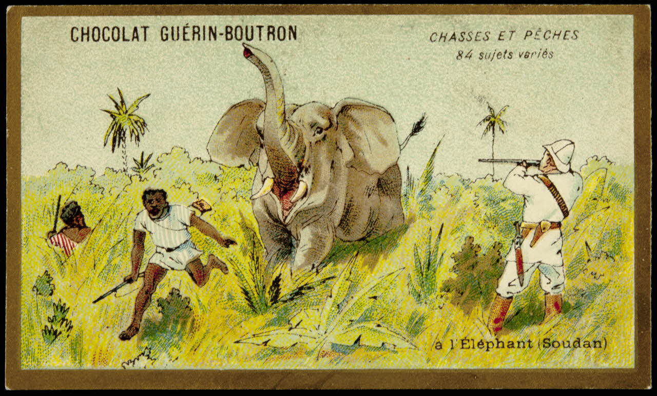 Testu & Massin carte réclame chromo Paris 1889 1995.1.859.25 Photo