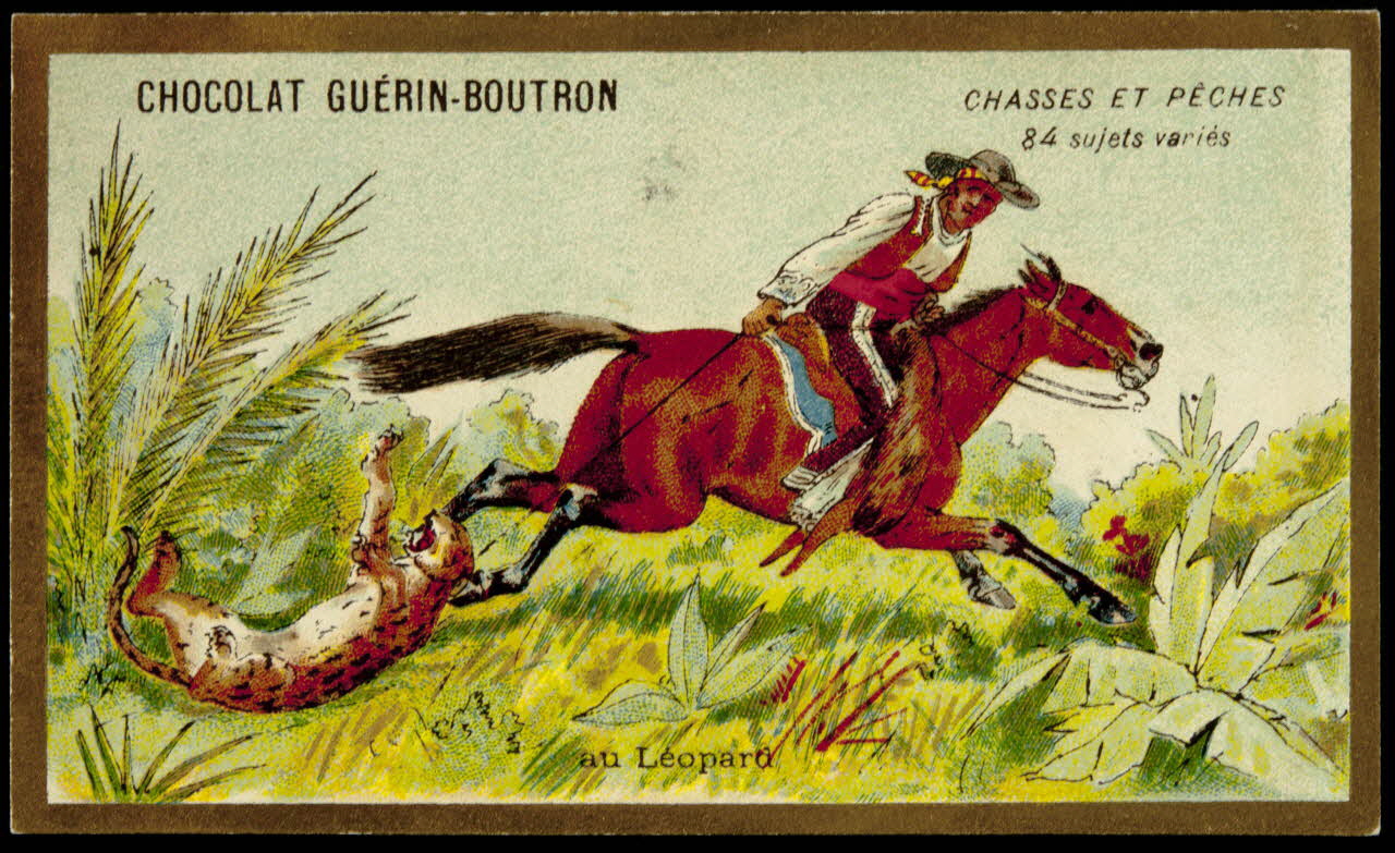 Testu & Massin carte réclame chromo Paris 1889 1995.1.859.45 Photo