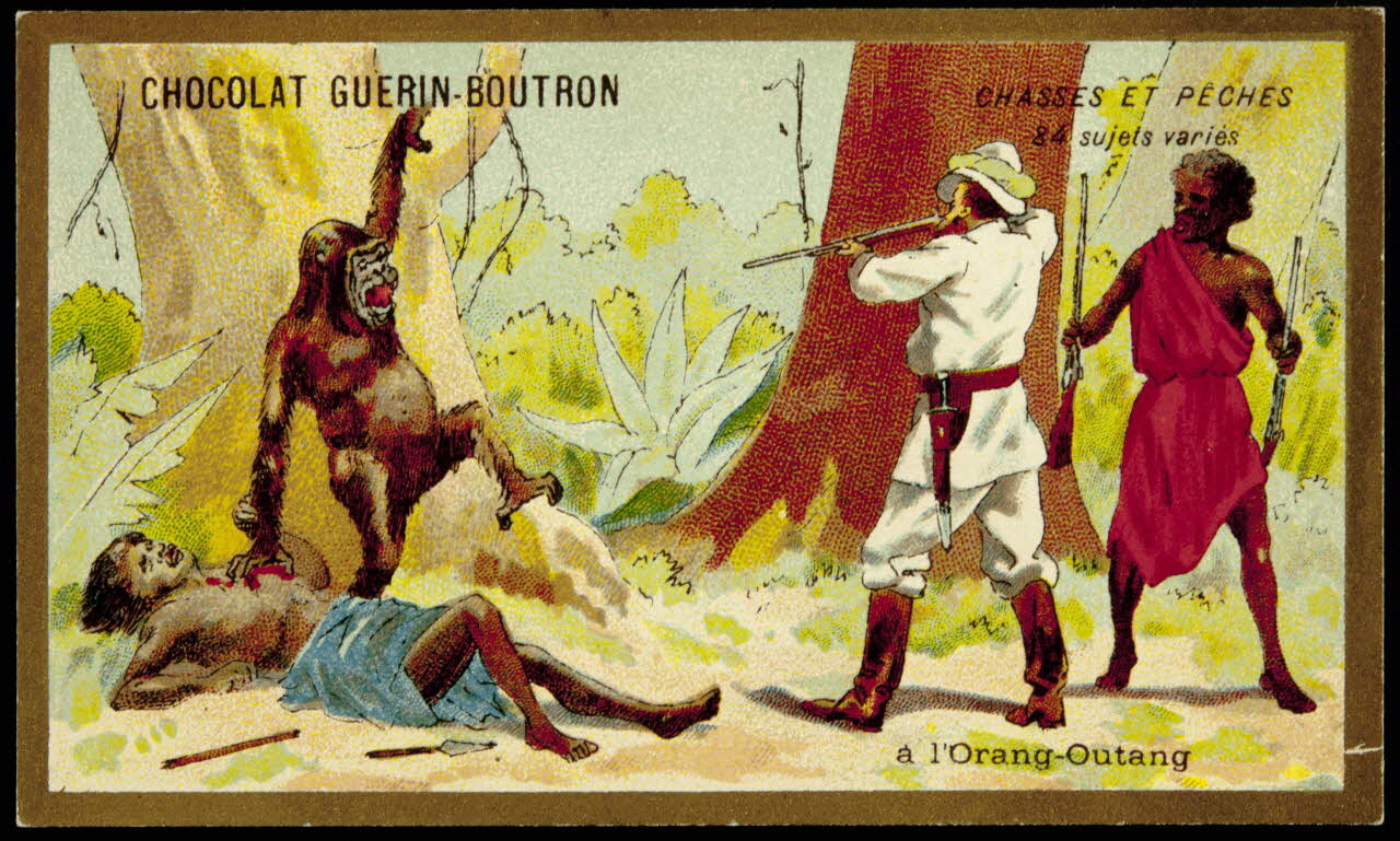 Testu & Massin carte réclame chromo Paris 1889 1995.1.859.61 Photo